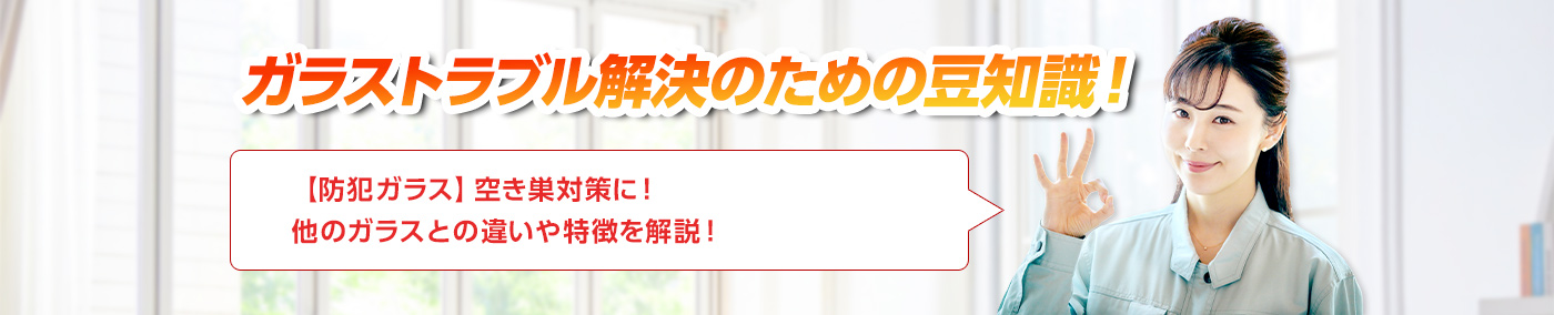 ガラスのトラブルならスマイルレスキューにお任せ下さい！・最短10分で駆け付け・作業時間最短5分・お客様満足度No.1・まずは無料の電話相談をご利用ください！
